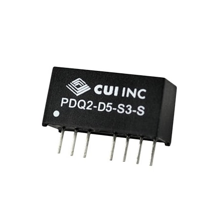 Cui Inc DC to DC Converter, 48V DC to 12V DC, 2VA, 0 Hz PDQ2-D48-S12-S